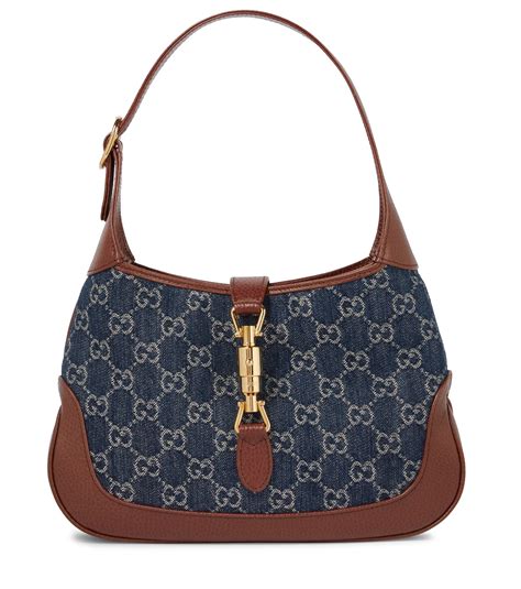 gucci javkie bag|gucci jackie denim bag.